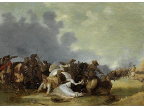 Niederländischer Schlachtenmaler des 17. Jahrhunderts